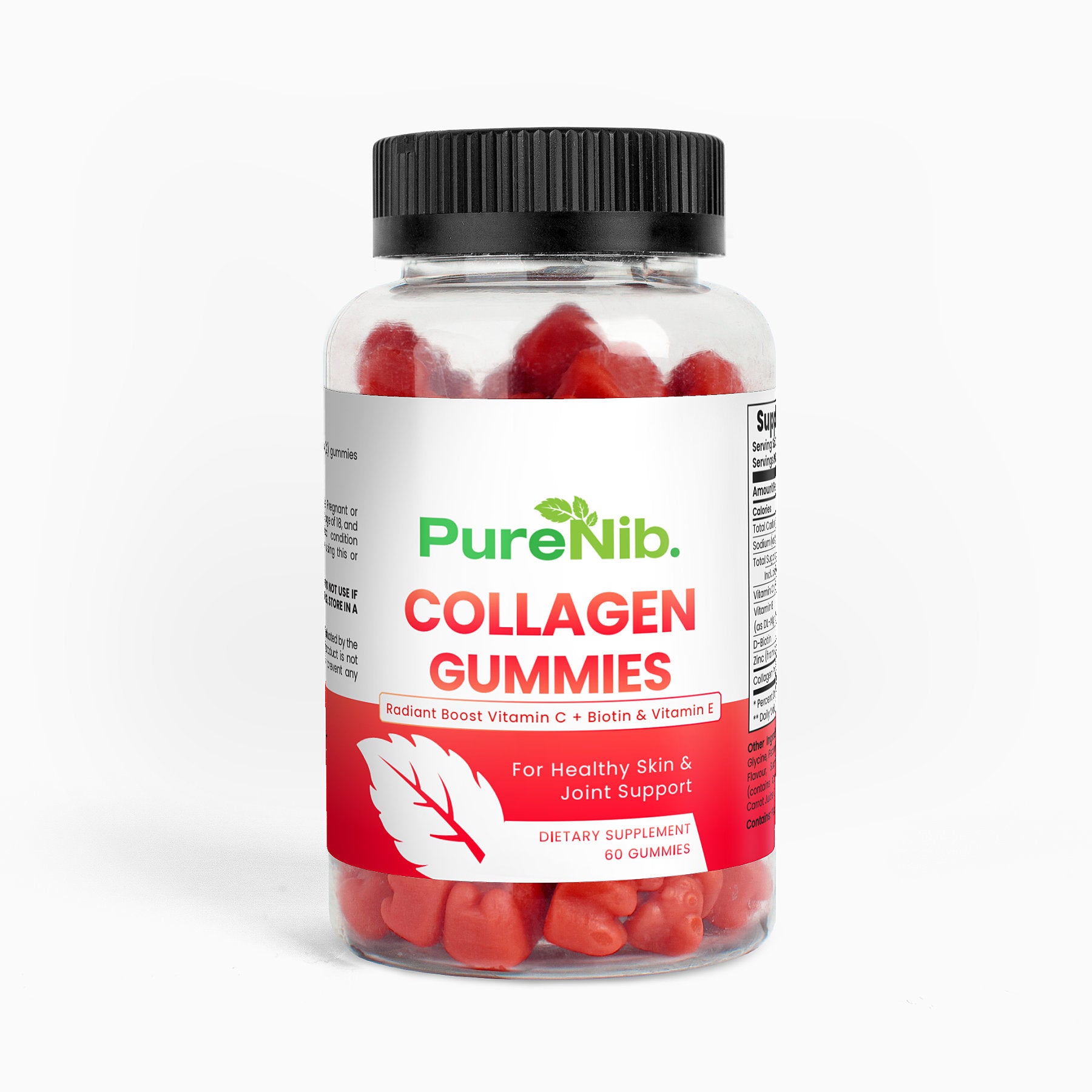 Healthy Collagen Gummies with Vitamin C &amp; Boost immune system